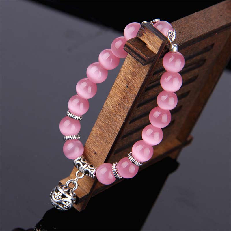 Buddha Stones Tibetan Cat Eye Lucky Bracelet - image 13