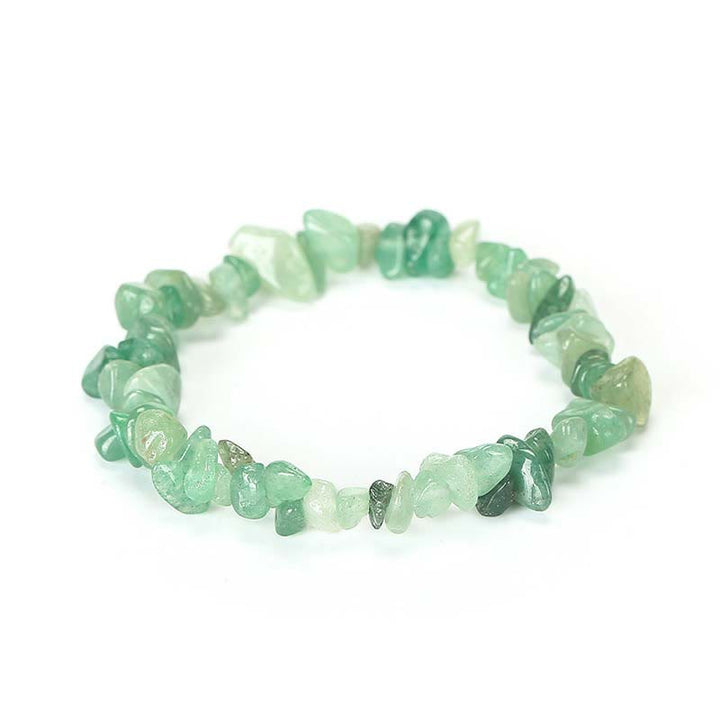 Natural Irregular Shape Crystal Stone Warmth Soothing Bracelet - image 73