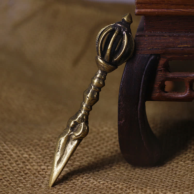 Buddha Stones Tibet Nine Strands Vajra Dorje Spiritual Power Decoration - Vajra(Enlightenment♥Spiritual Power) - image 0