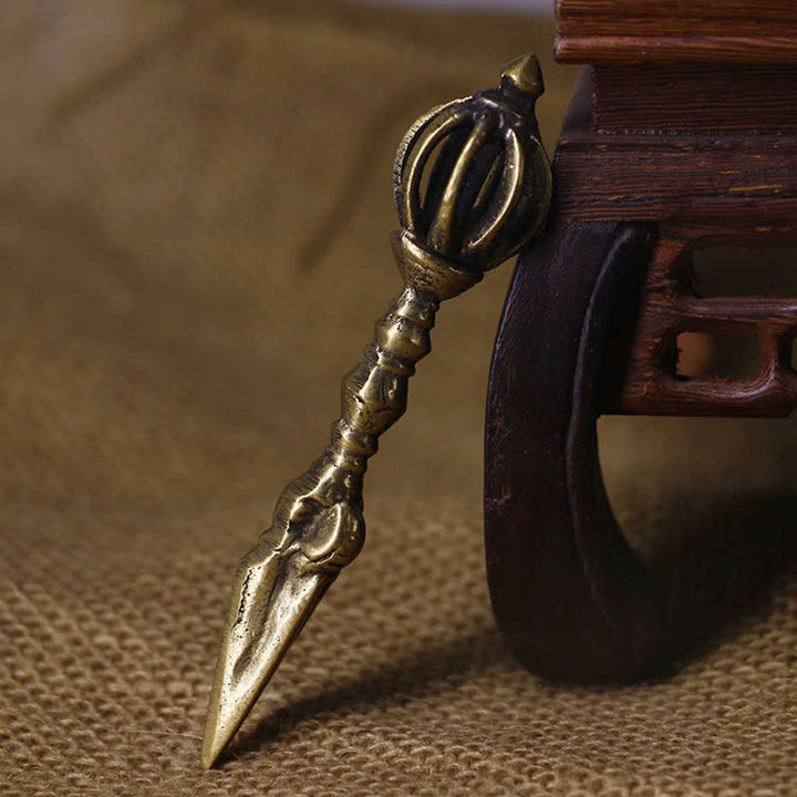 Buddha Stones Tibet Nine Strands Vajra Dorje Spiritual Power Decoration - Vajra(Enlightenment♥Spiritual Power) - image 0