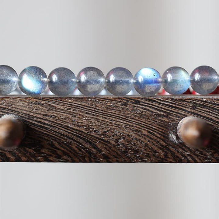 Natural Moonstone Cinnabar Calm Positive Phone Decoration - image 10