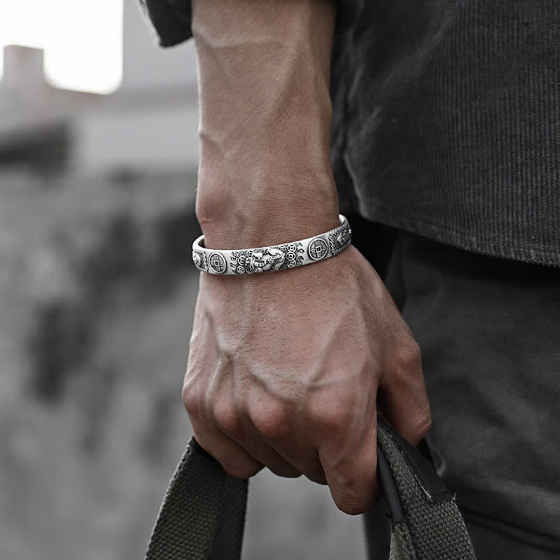 Buddha Stones FengShui Lucky PiXiu Protection Adjustable Bracelet - image 8