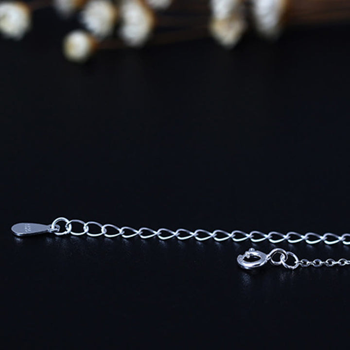 Buddha Stones 925 Sterling Silver Lazurite Lapis Lazuli Lotus Flower Self Care Necklace Pendant - image 9