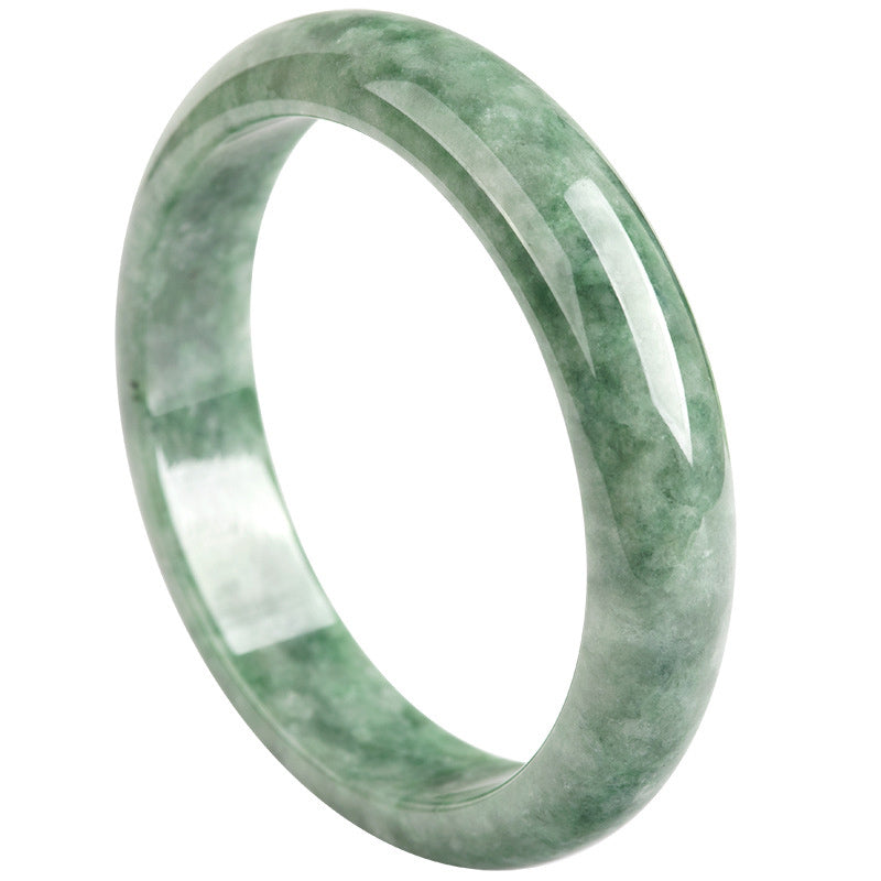 Buddha Stones Natural Jade Luck Wealth Bangle Bracelet - image 8