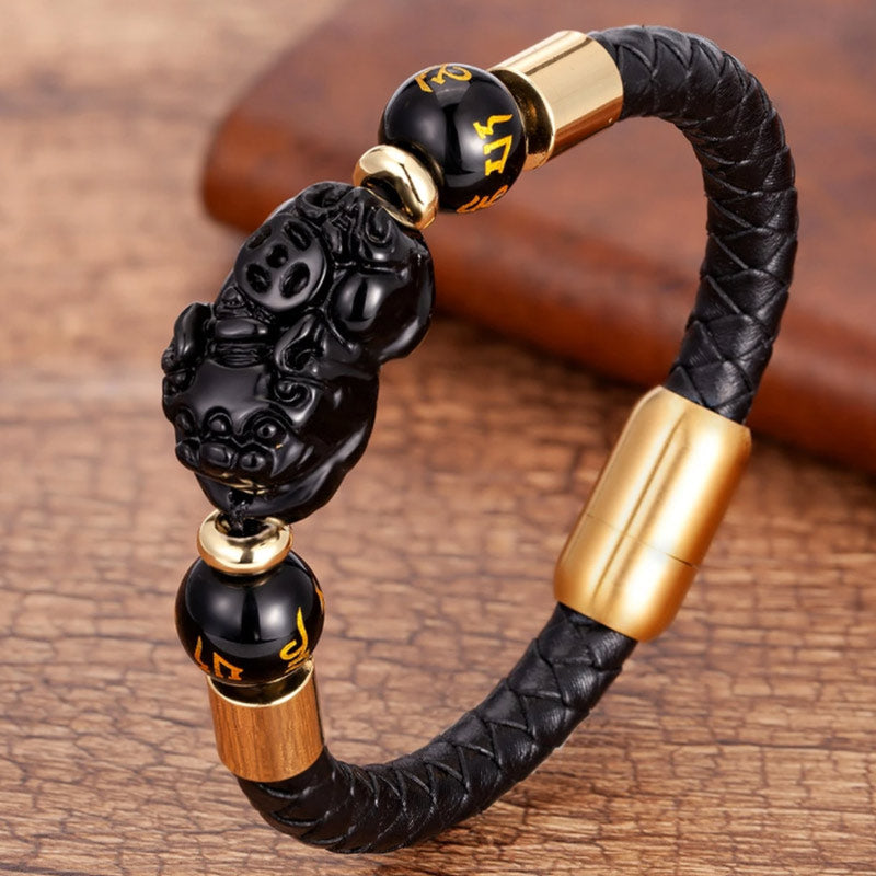 FengShui Tiger Eye Pixiu Bracelet - image 0