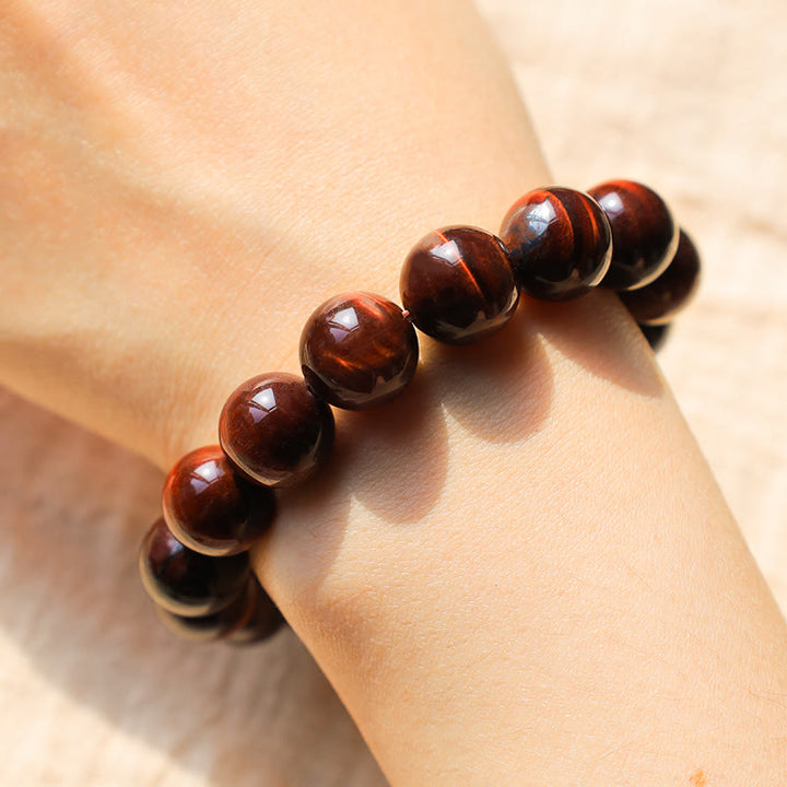 Buddha Stones Natural Tiger Eye Healing Bead Bracelet - image 22