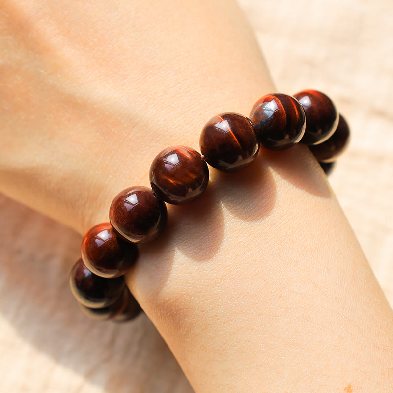 Buddha Stones Natural Tiger Eye Healing Bead Bracelet - image 20