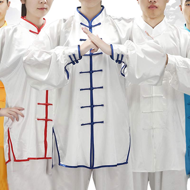 Buddha Stones Simple Pattern Meditation Prayer Spiritual Zen Tai Chi Qigong Practice Unisex Clothing Set - image 1