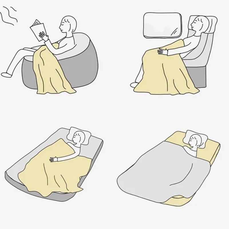 Buddha Stones Tibetan Geometric Hand-Dyed Craftsman Blanket - image 11