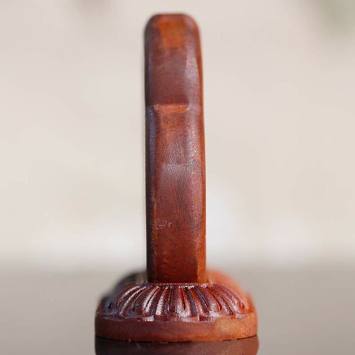 Buddha Stones Vajrasattva Buddha Wood Engraved Compassion Statue Figurine Decoration - image 3