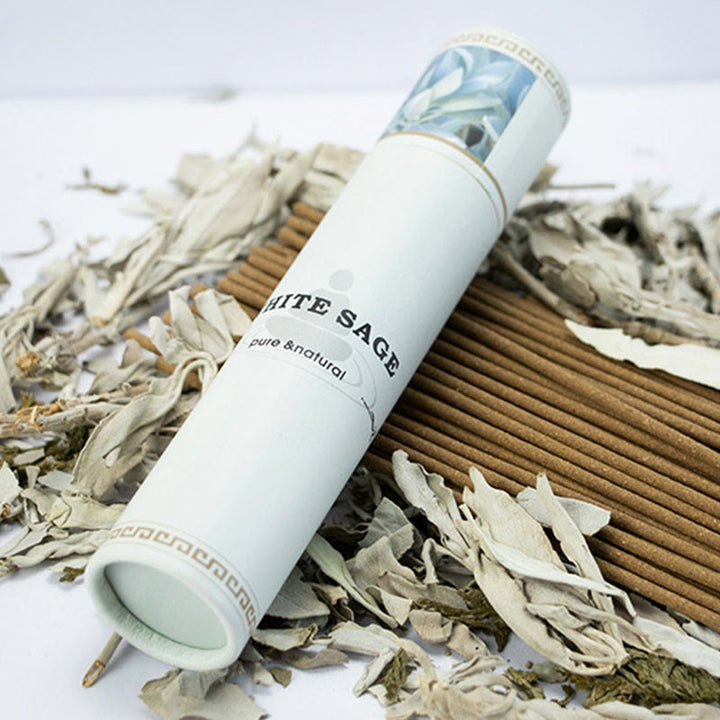 Buddha Stones White Sage Incense Purify Healing Meditation California Sage Incense Sticks - image 7