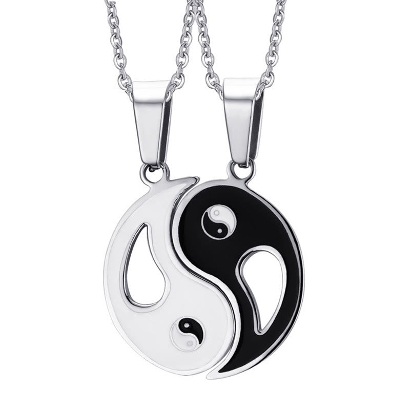 2pcs Yin Yang Pendant Couple Necklace - image 12