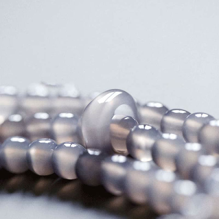 Buddha Stones Natural Amethyst Crystal Meditation Healing Bracelet - image 17