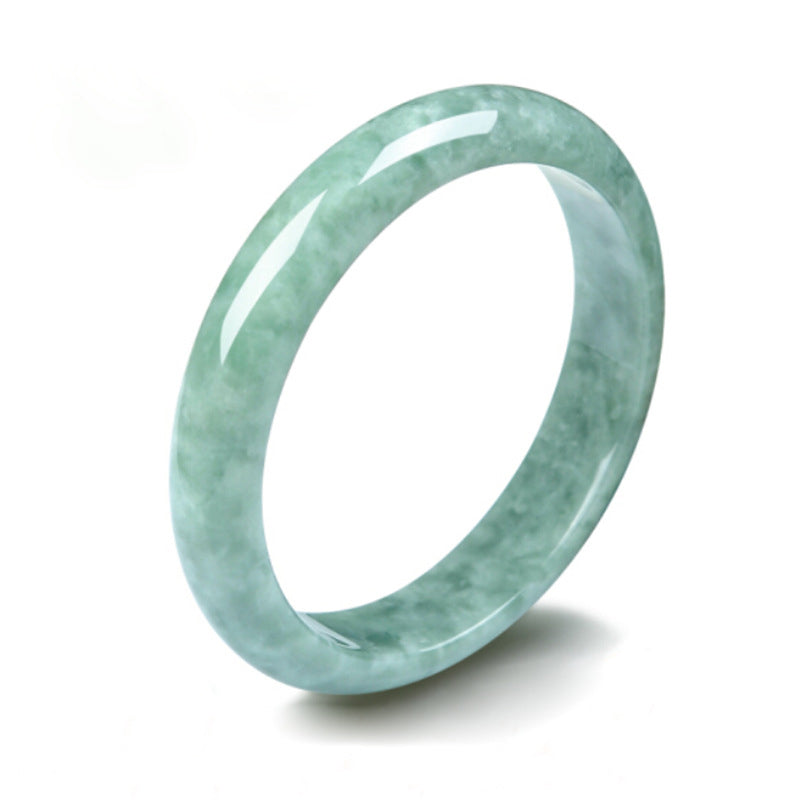 Buddha Stones Natural Jade Prosperity Bangle Bracelet - image 4