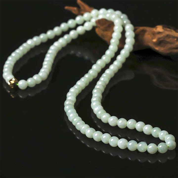 108 Beads Jade Luck Bracelet Mala - image 3