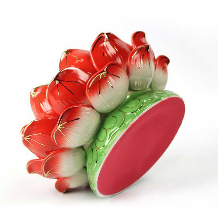 Buddha Stones Meditation Prayer Altar Lotus Flower Candle Holder Buddhist Temple Rituals Use Items - image 10