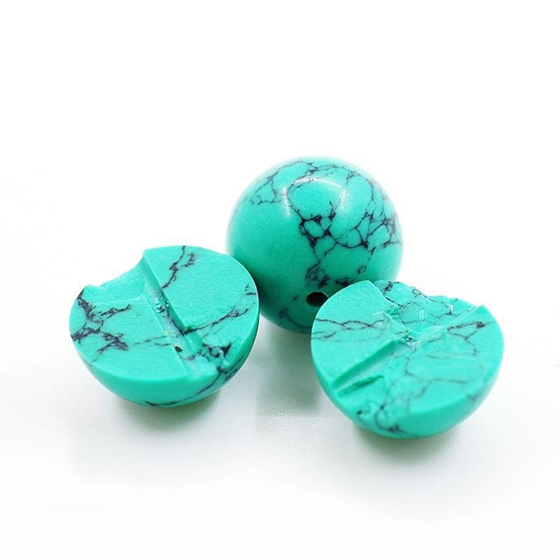 Buddha Stones Tibetan Turquoise Purification Necklace Mala - image 6