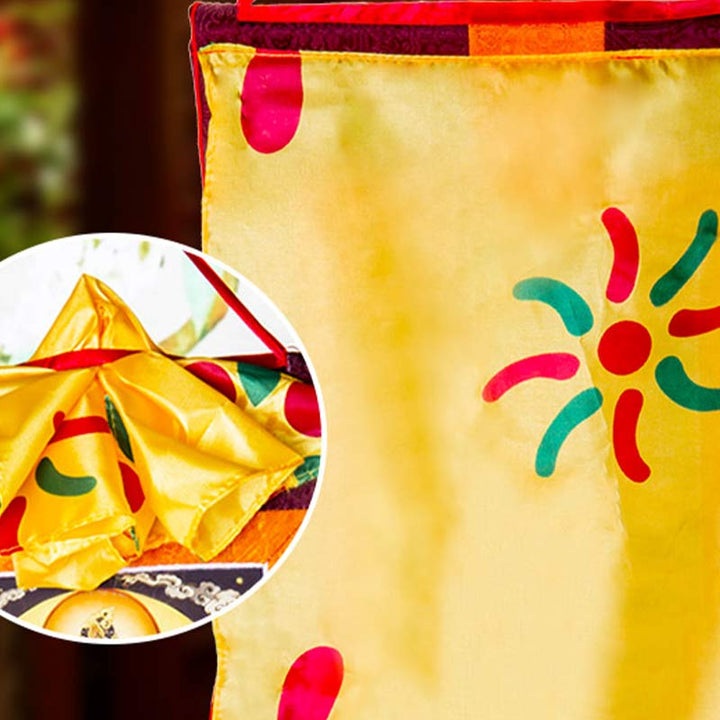 Buddha Stones Tibetan Thousand-handed Avalokitesvara Framed Thangka Blessing Decoration - image 7