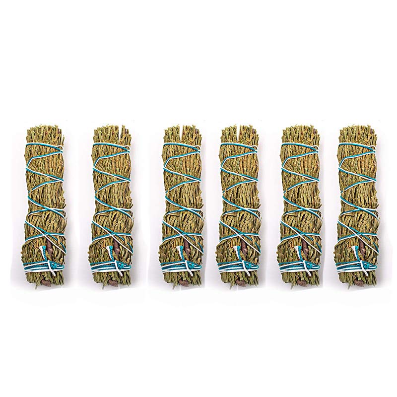 Buddha Stones Smudge Stick for Home Cleansing Incense Healing Meditation and Cedar Sticks Incense Wands Rituals - 6 Stick (10.5cm/Stick) - image 12