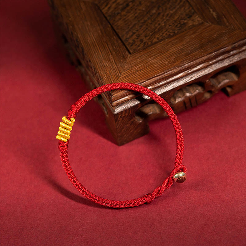 Buddha Stones Handcrafted King Kong Knot Luck Protection Braid Rope Bracelet - image 2