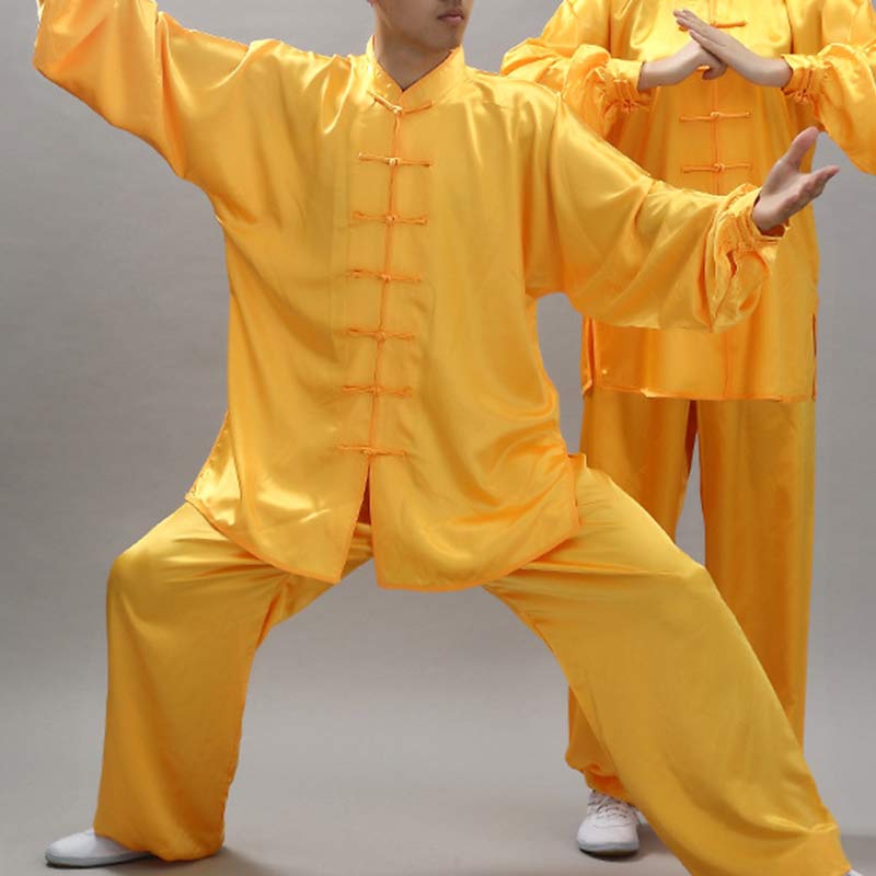 Buddha Stones Simple Pattern Meditation Prayer Spiritual Zen Tai Chi Qigong Practice Unisex Clothing Set - image 30