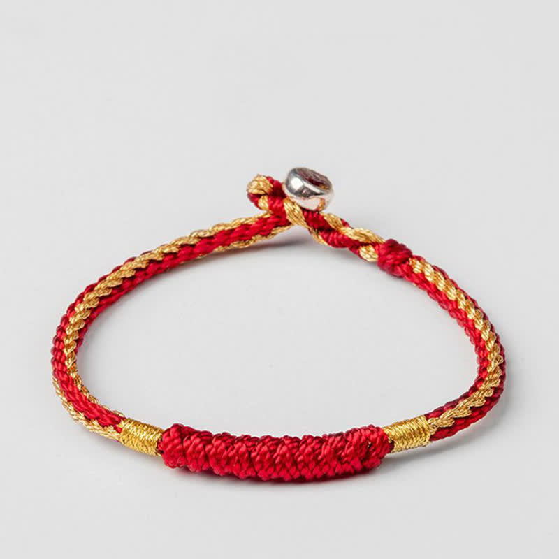 Buddha Stones Tibetan Handmade Braid Luck String Protection Bracelet - image 3