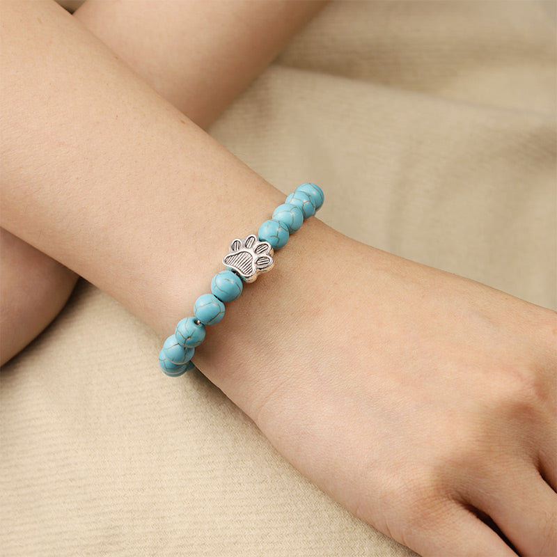 Buddha Stones “Save A Dog” Stone Bracelet - image 1