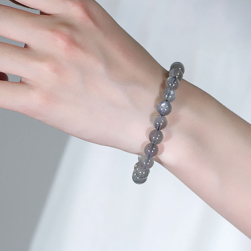 Buddha Stones Natural Moonstone Calm Positive Bracelet - image 1