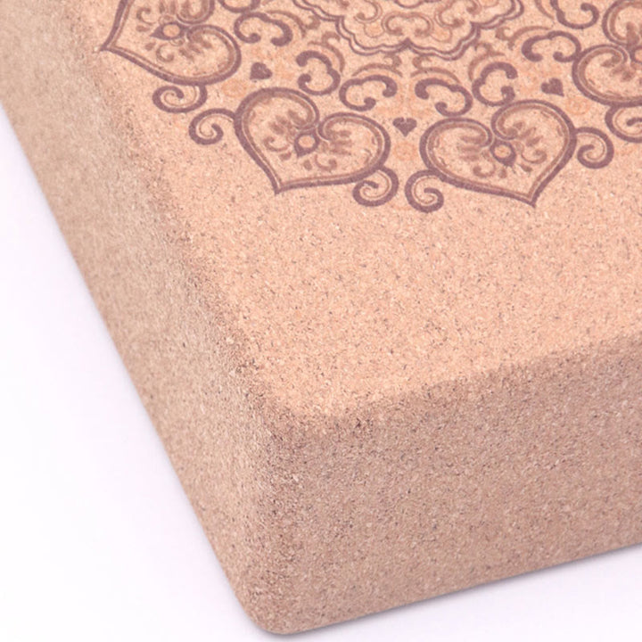 Buddha Stones Tibetan Mandala Mindful Yoga Cork Block - image 12
