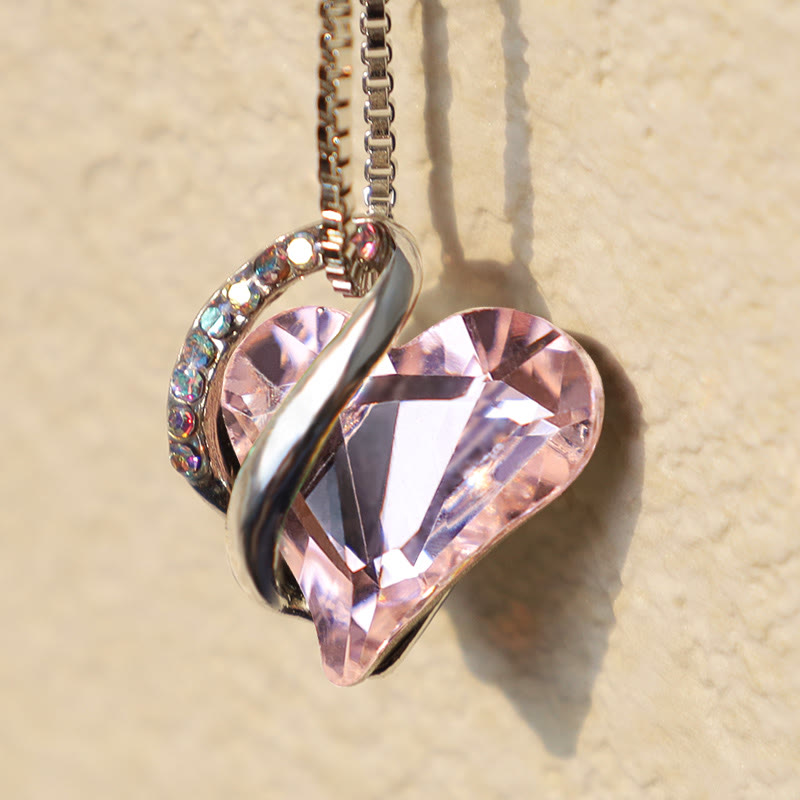 Buddha Stones Love Heart Birthstone Healing Energy Necklace Pendant - image 36