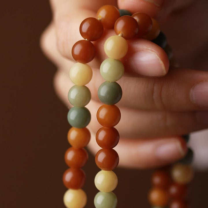 Buddha Stones Bodhi Seed Mala Harmony Wisdom Bracelet - image 3