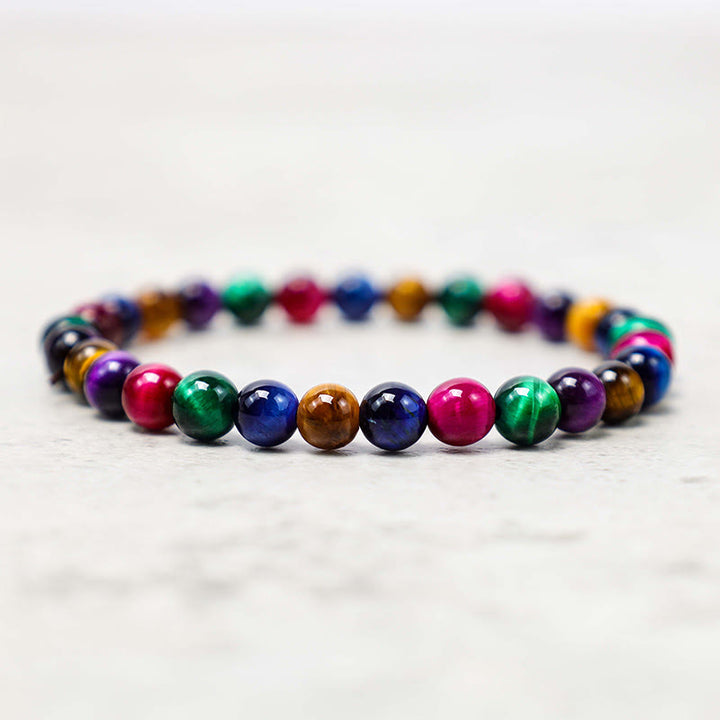 Buddha Stones Tiger Eye Resolve Courage Bracelet - image 2