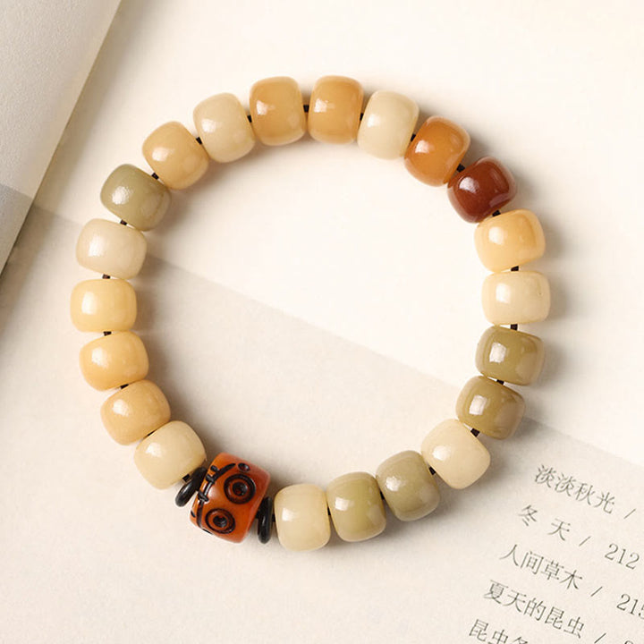 Buddha Stones Natural Bodhi Seed The Lord of the Corpse Forest Om Mani Padme Hum Wisdom Bracelet - image 13