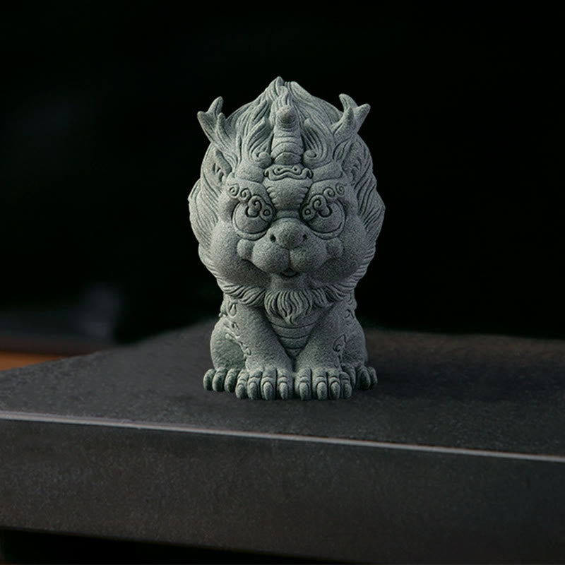 Buddha Stones FengShui Small PiXiu Wealth Luck Home Decoration - image 1