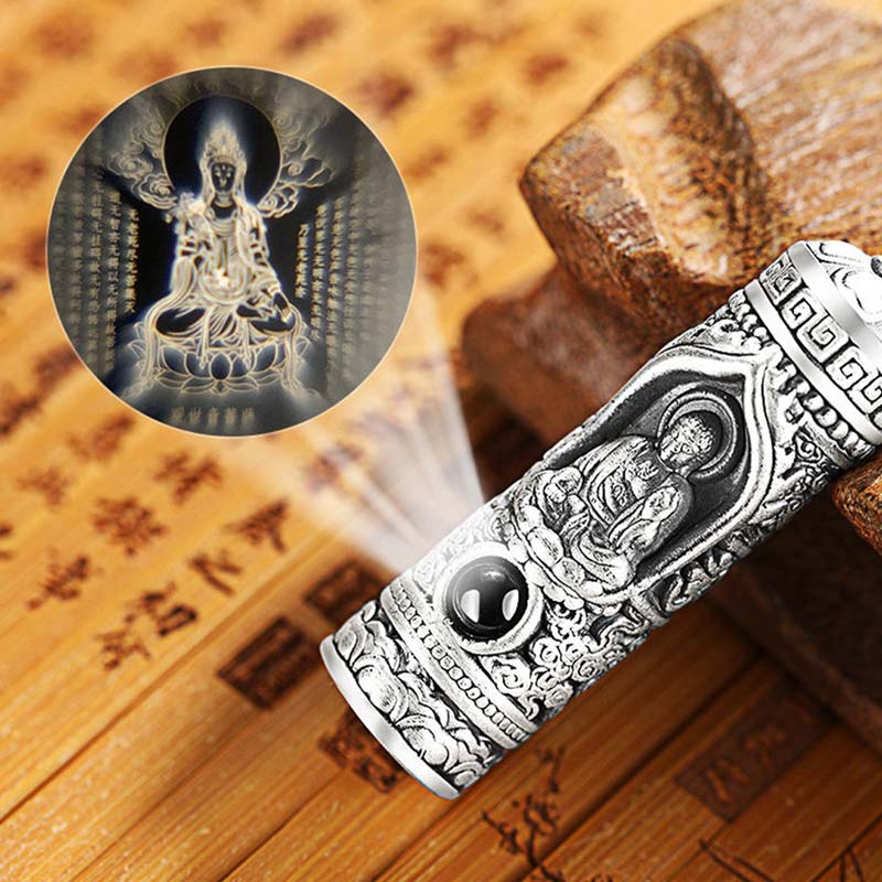 Buddha Stones Chinese Zodiac Natal Buddha Projection Prosperity Necklace Pendant - image 0