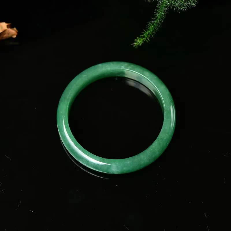 Buddha Stones Jade Healing Abundance Protection Bracelet Bangle - image 6