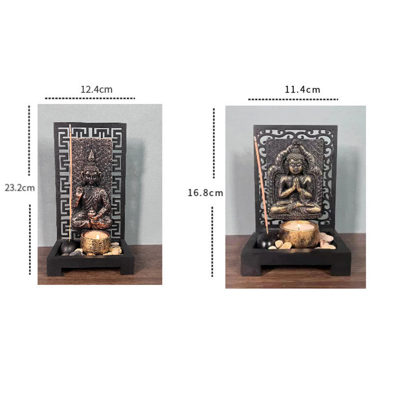 Buddha Stones Buddha Compassion Serenity Home Resin Prayer Altar Decoration - image 14