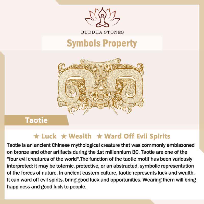 Buddha Stones Lucky Mythological Creature Taotie Wealth Titanium Steel Ring - image 11