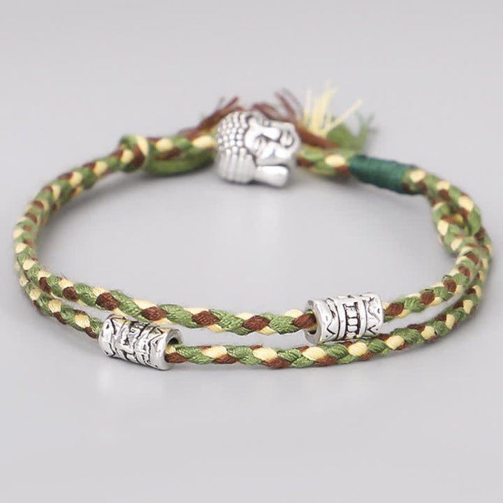 Buddha Stones  Head Serenity String Bracelet - image 3