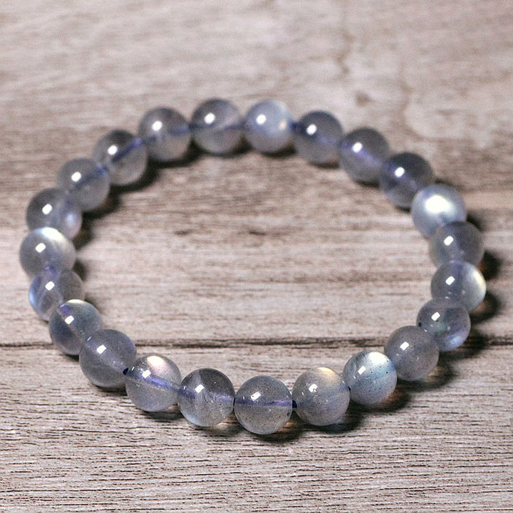 Buddha Stones Natural Moonstone Calm Positive Bracelet - 8mm - image 9