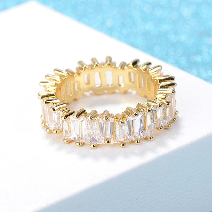 Simple Pattern Copper Wealth Ring - image 2