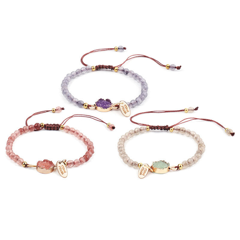 Buddha Stones Natural Crystal Charm Lucky Healing Bracelet - image 9
