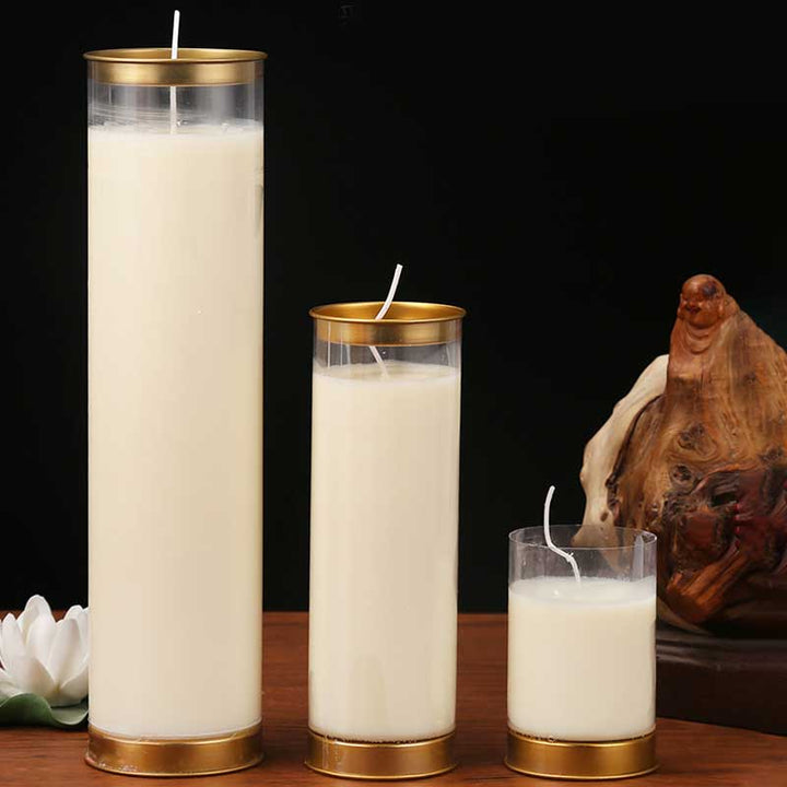 Meditation Prayer Altar Candle Buddhist Temple Rituals Use Items - image 4