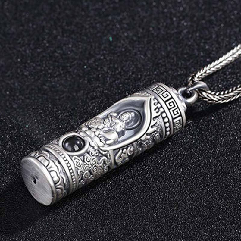 Buddha Stones Chinese Zodiac Natal Buddha Projection Prosperity Necklace Pendant - image 22