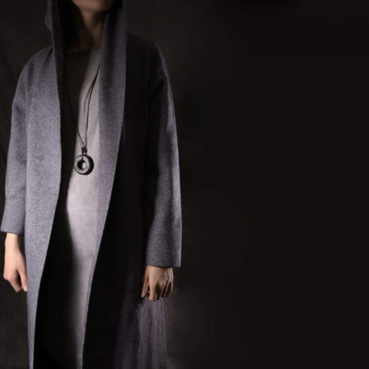 Buddha Stones Zen Circle Ebony Wood Peace Calm Necklace Pendant - image 7