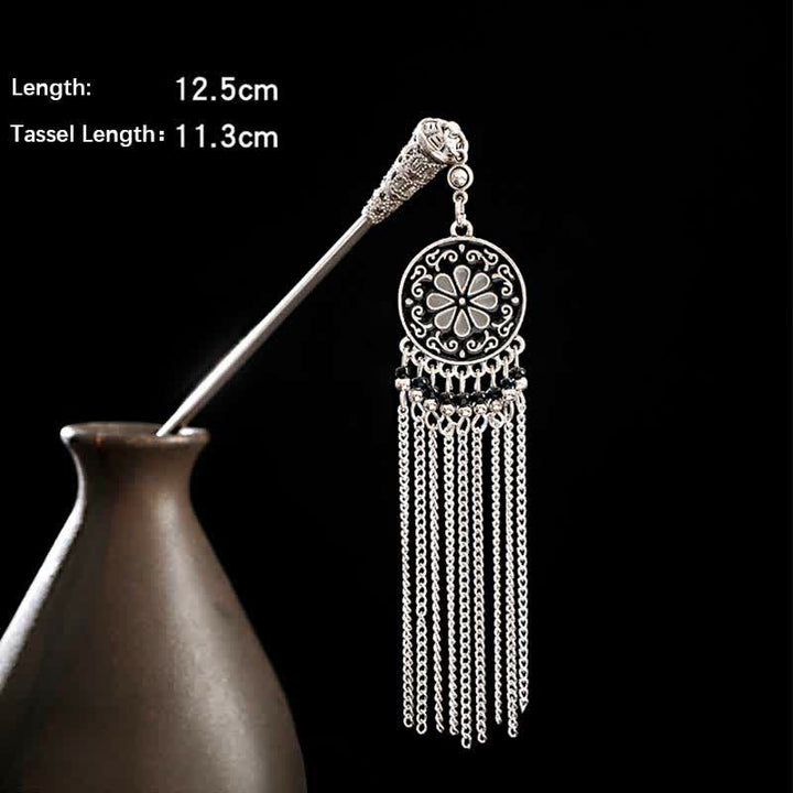 Water Drop Lily of the Valley Flowers Tassels Confidence Hairpin - image 25