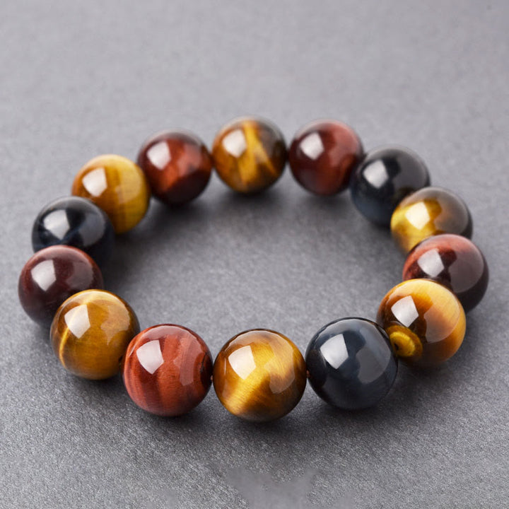 Buddha Stones Natural Tiger Eye Positive Protection Bracelet - image 10