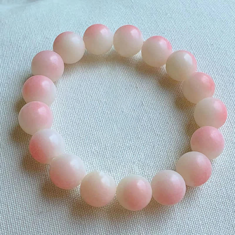 Buddha Stones Natural Bodhi Seed Lovely Paw Lucky Cat Paw Peace Bracelet - Round Bead - image 10