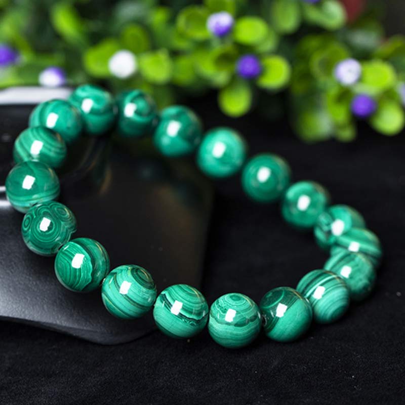 Buddha Stones Natural Malachite Protection Calmness Bracelet - image 14