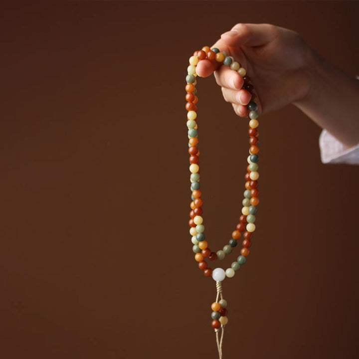 Buddha Stones Bodhi Seed Mala Harmony Wisdom Bracelet - image 2